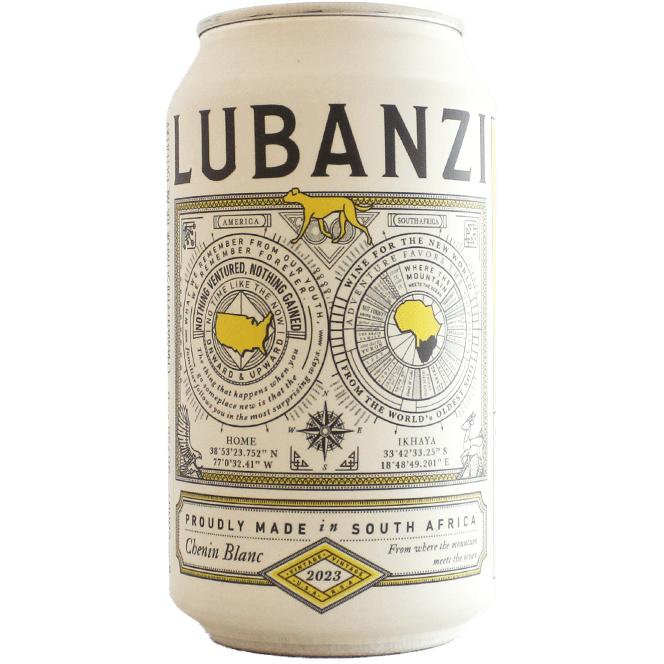 Lubanzi Chenin Blanc Can 355ml – Sadler Wine Markets